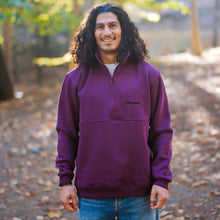 APM Mulberry Jam Half-Zip Sweater