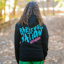 Barefoot Revolution Midnight Glitch Hoodie