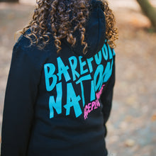 Barefoot Revolution Midnight Glitch Hoodie