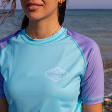 Forever Islanders Aqua UPF+50 Short Sleeve Rashguard