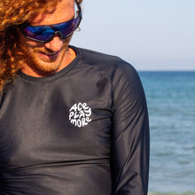 APM Retro Black UPF+50 Long Sleeve Rashguard