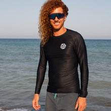 APM Retro Black UPF+50 Long Sleeve Rashguard