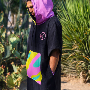 Gelato Liquid Dreams Black Poncho