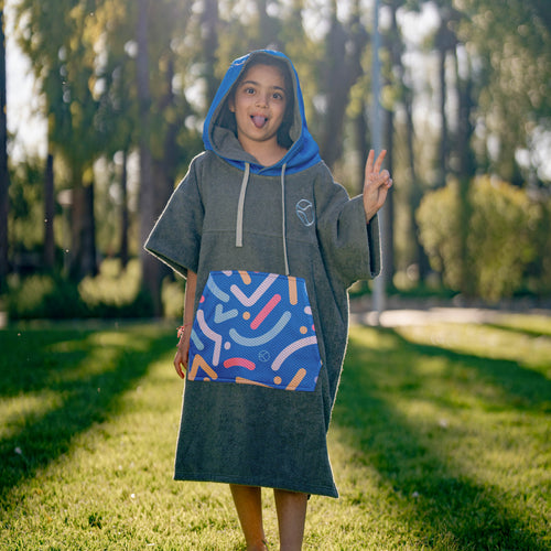 Blue Macaroni  Junior Poncho