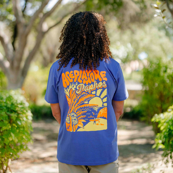 Sandy Shores Purple Tee