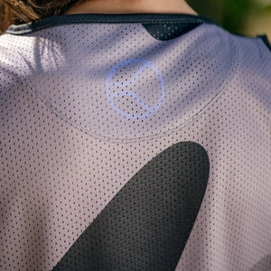 Grey Tides Mesh Jersey