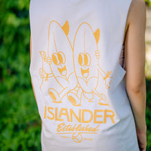Islander Love White Tank