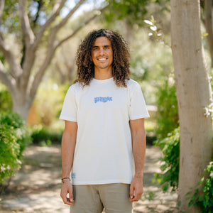 Sandy Shores Off-White Tee