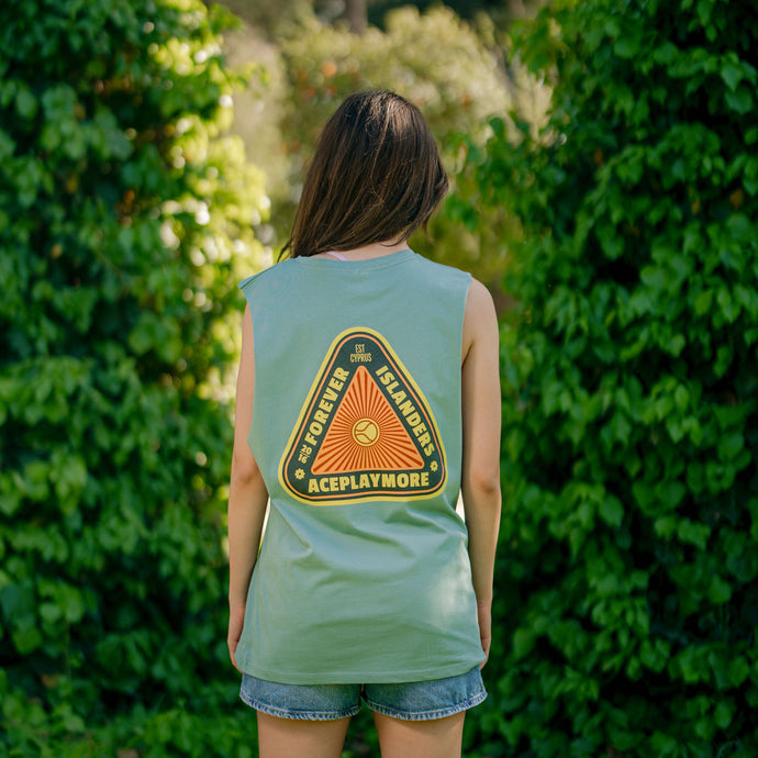 APM Provvidenza Almond Green Tank