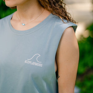 Soup Cool Grey Tank