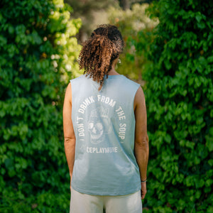 Soup Cool Grey Tank
