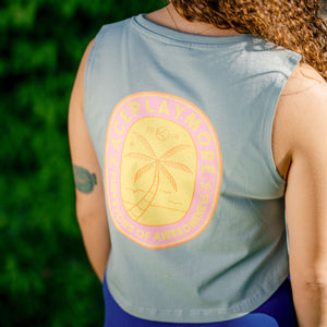 PURVEYOR Women's Cool Grey Tank