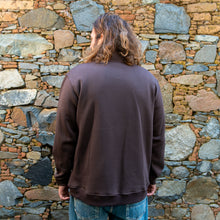 APM Natives Umber Half-Zip Sweater