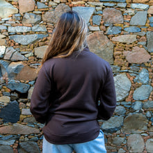 APM Natives Umber Half-Zip Sweater