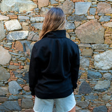 APM Natives Black Half-Zip Sweater