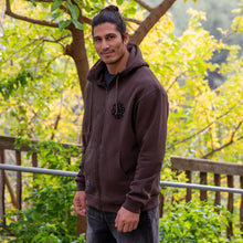 APM Retro Umber Zip-Up Hoodie