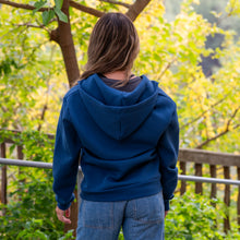 APM Retro Blue Zip-Up Hoodie