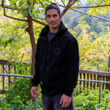 Nuovo Islander Black Zip-Up Hoodie