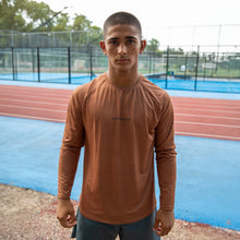 Mistral Technical Long Sleeve Tee Coffee