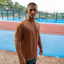 Mistral Technical Long Sleeve Tee Coffee