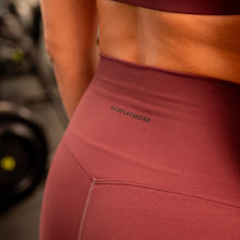 Flow Tech Leggings Burgundy