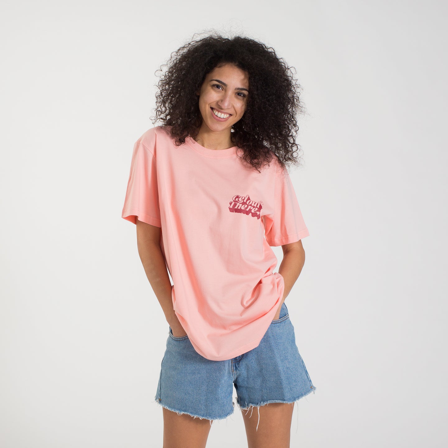 Get Out There Terracotta Short Sleeve Tee