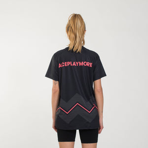 Wavy Fire Short Sport Tee