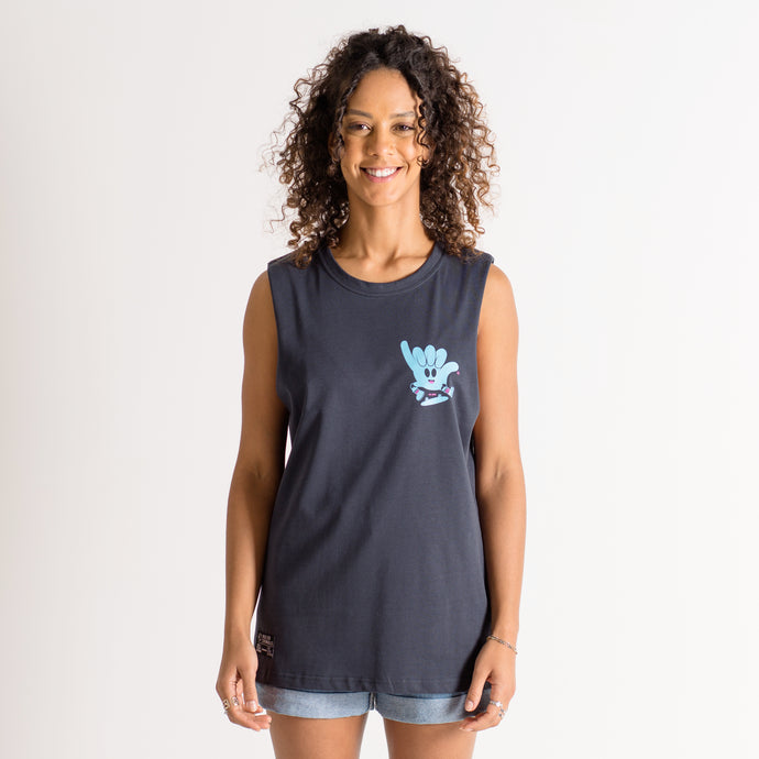 Hang Loose Anthracite Tank