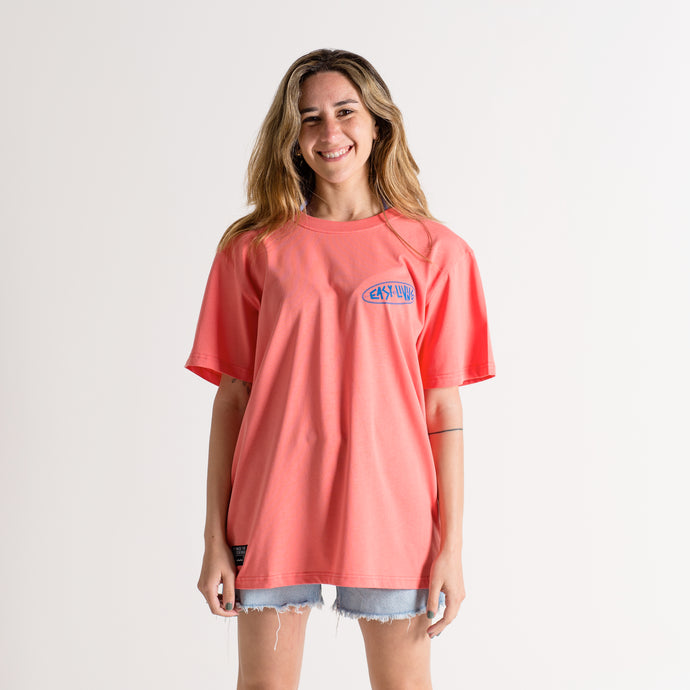 Easy Living Coral Tee