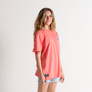 Easy Living Coral Tee