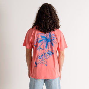 Easy Living Coral Tee