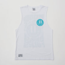 Good Vibes Light White Tank
