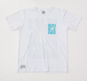 APM Floral White Tee