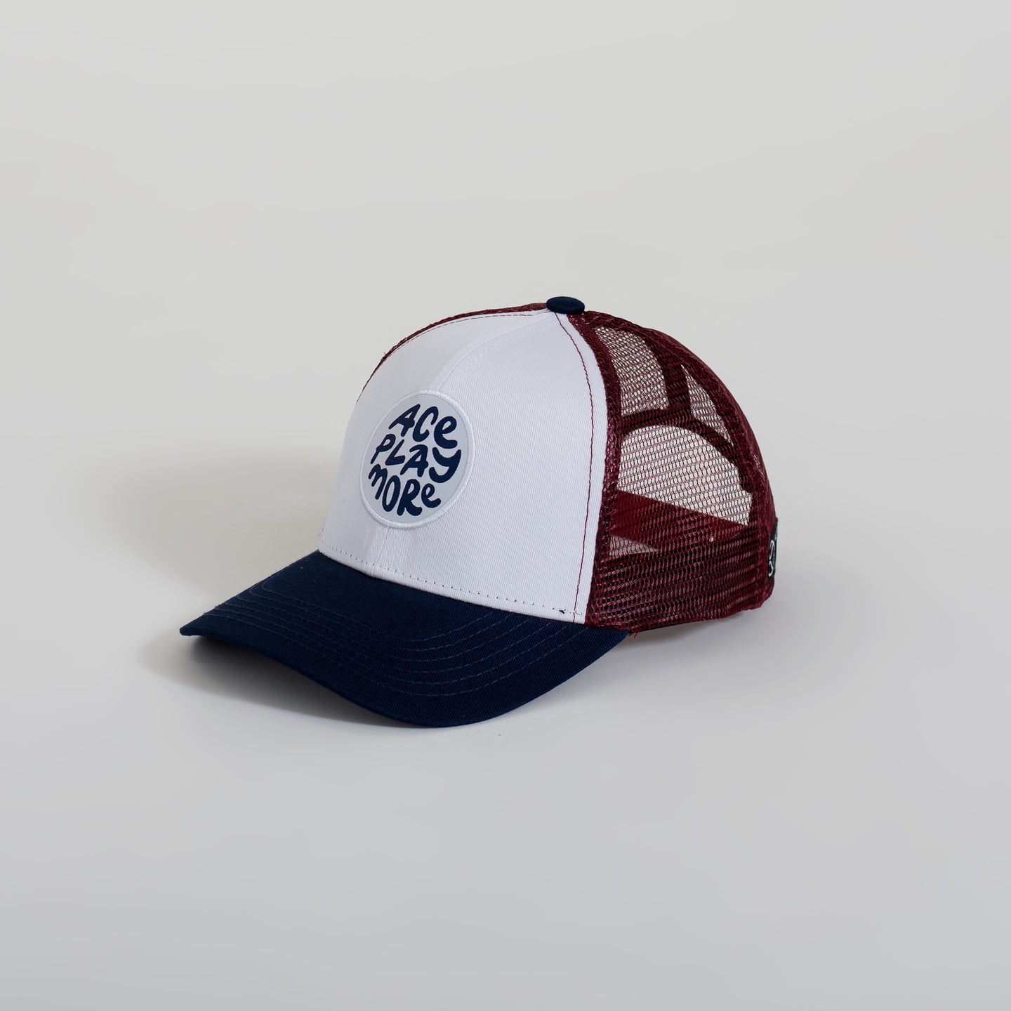 Arches and Palms Burgundy Trucker Hat