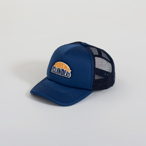 Forever Islander Navy Trucker Hat