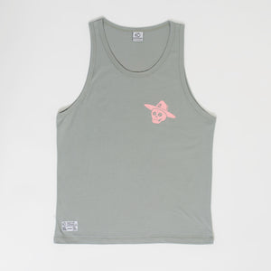 Forever Beach Bum Cool Grey Tank